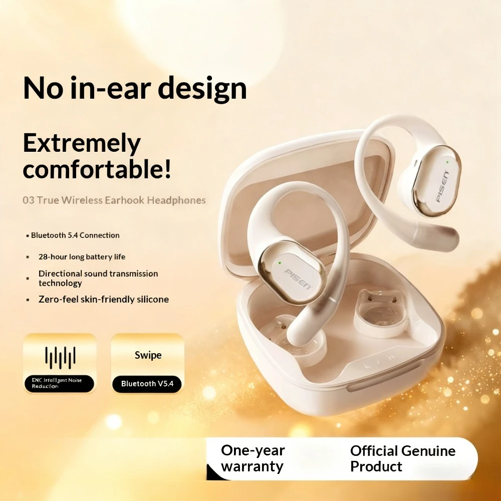 Leatherworking Leveling - Cuffie Bluetooth senza fili Sportive Fitness