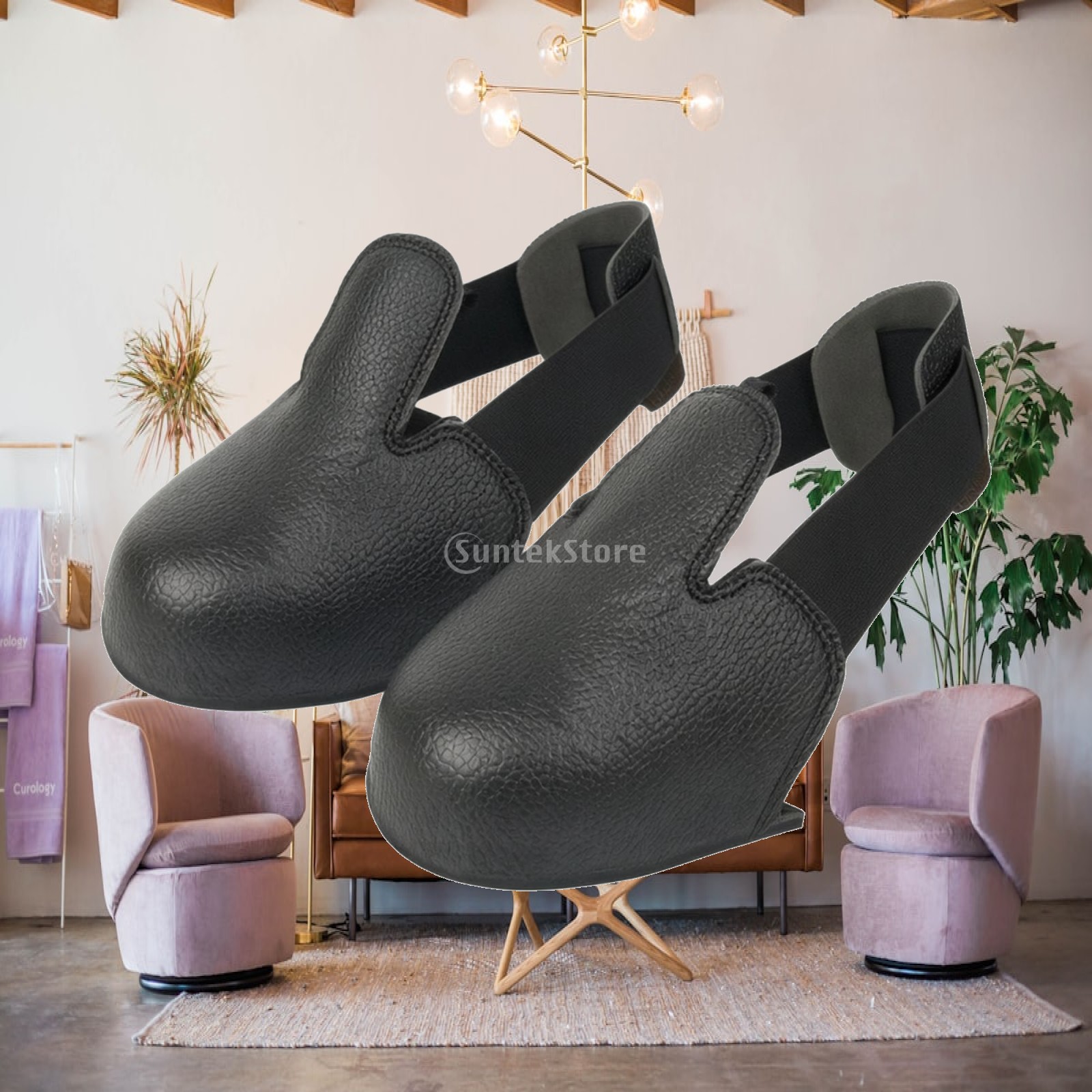 Leather Work Factory - Copriscarpe di Sicurezza con Puntale in