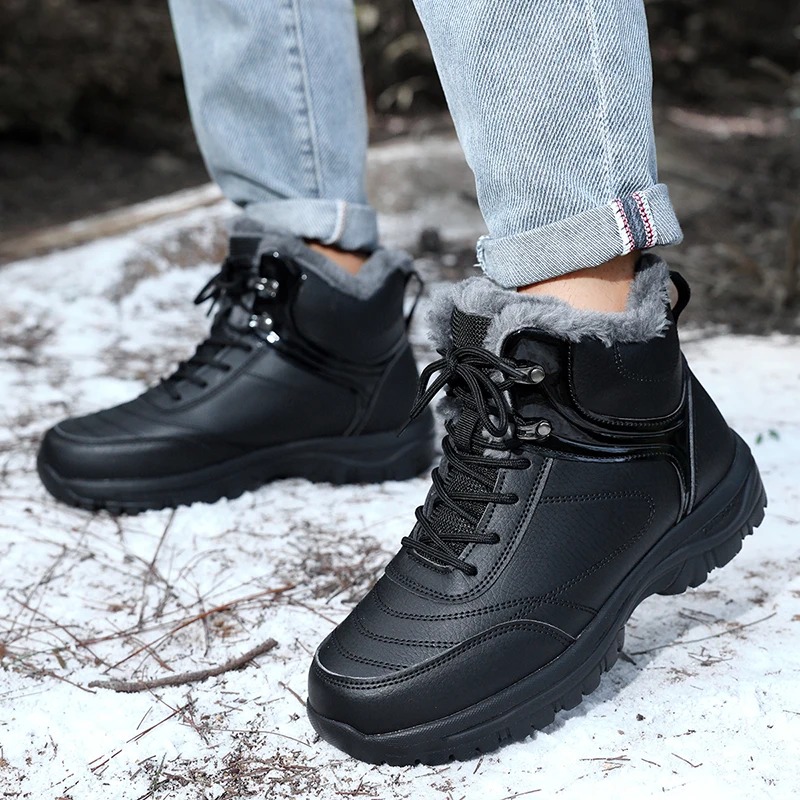 Leather Work For Kids - Scarpe da Uomo, Nuovi Stivali Invernali