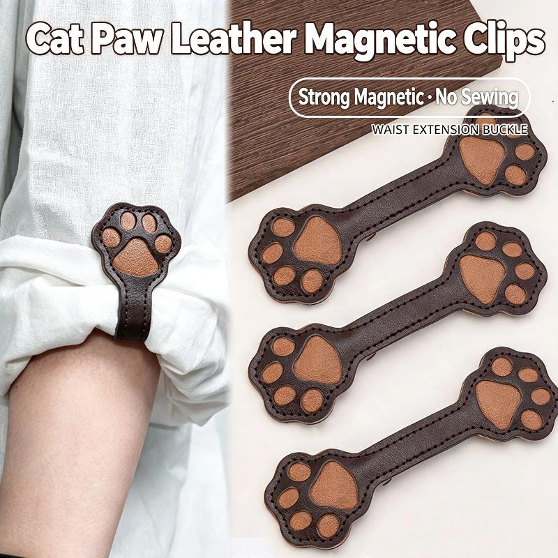 Leather Work Leather - 2 Pezzi di Clip Magnetiche in