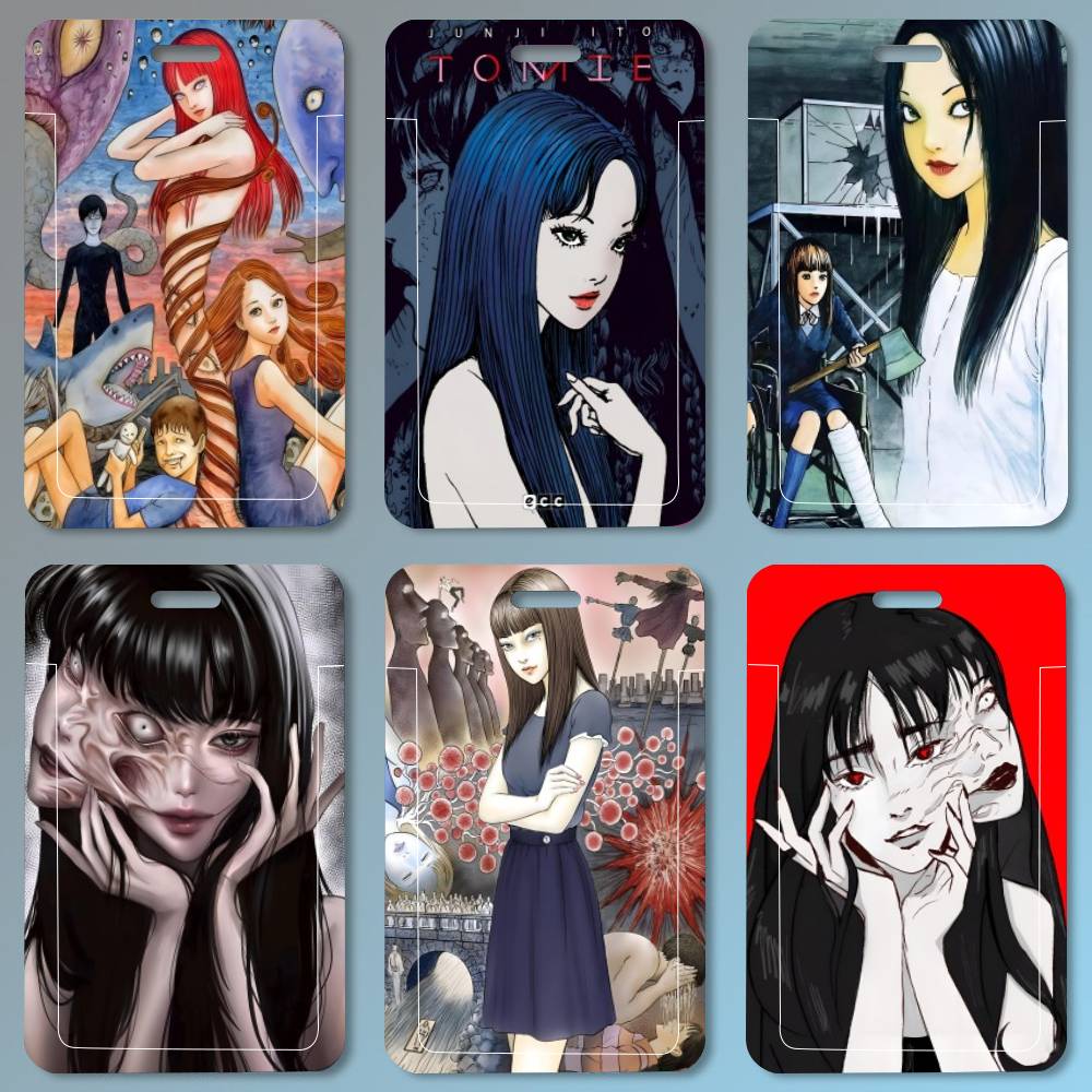 Leather Work For Kids - Junji Ito Tomie Porta carte d'identità