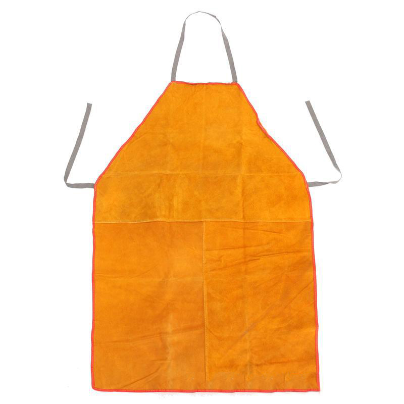 Leather Work Factory - Grembiule da Lavoro in Pelle Bovina