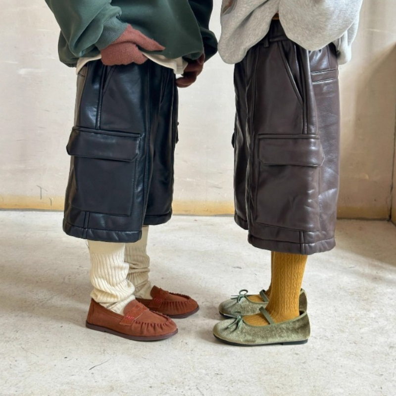 Leather Work For Kids - Nuovi Pantaloni Invernali 2026 per Bambine