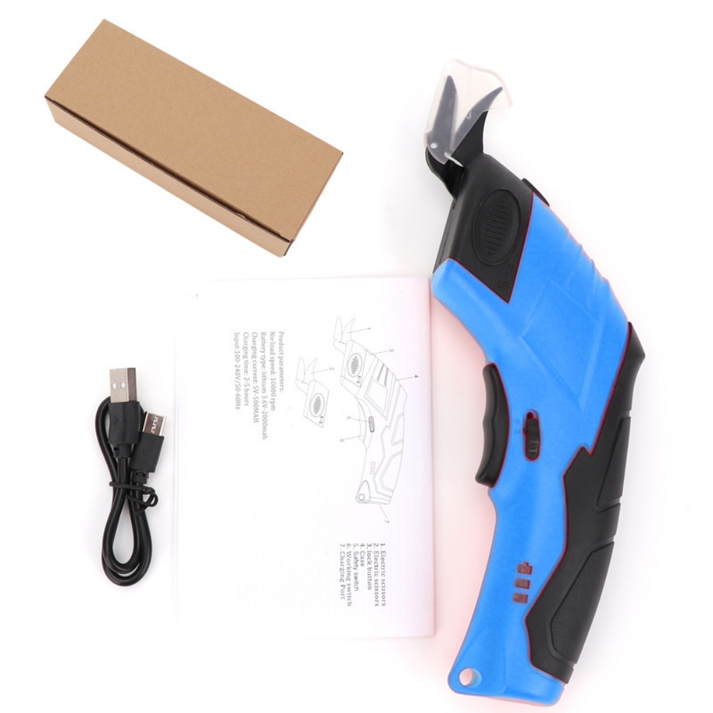 Leatherworking Equipment - Forbici elettriche da 3,6 V per