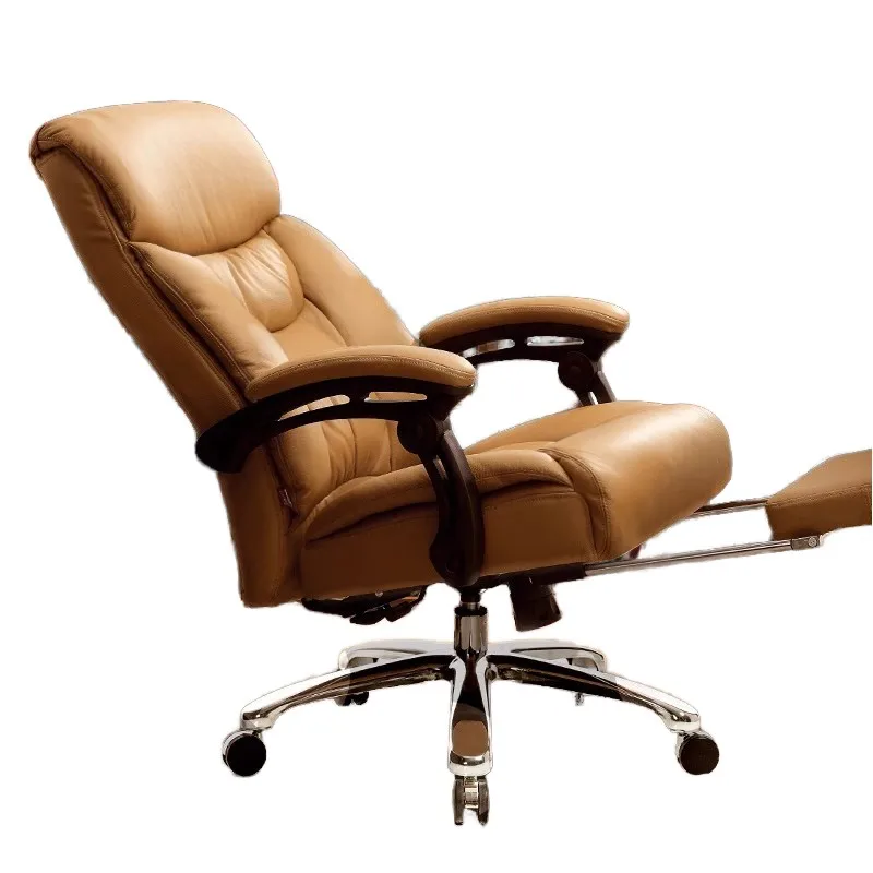 Leather Work Factory - Una sedia da capo in pelle
