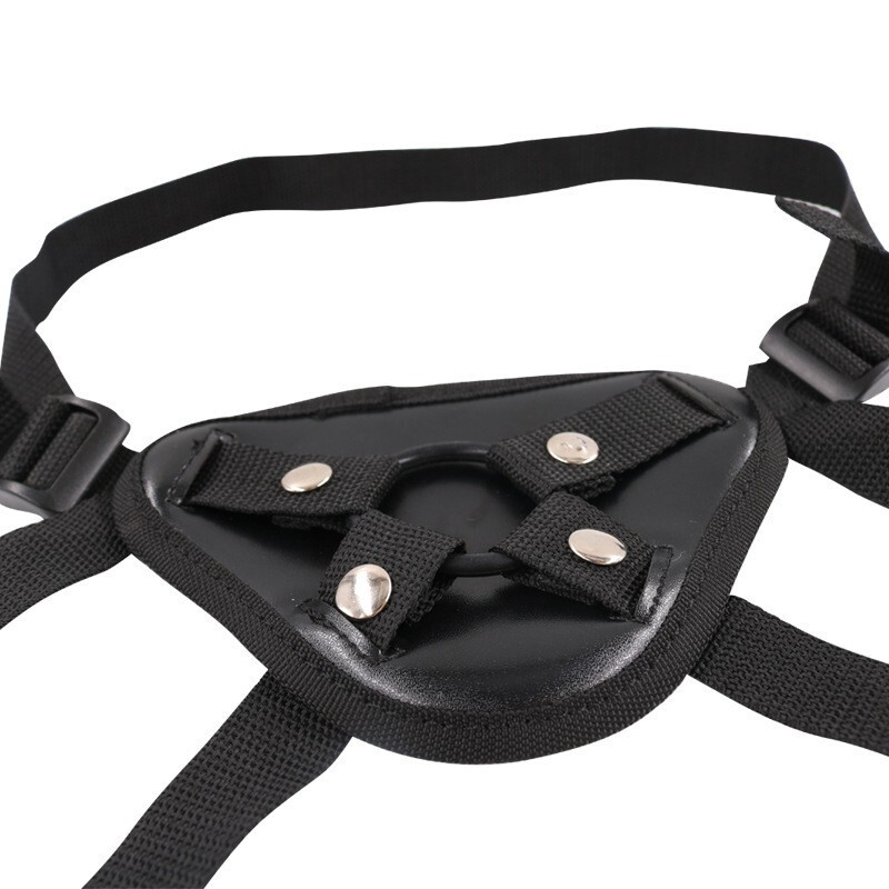 Leather Work Harness - Strap on Dildo Harness Lesbiche Giocattoli