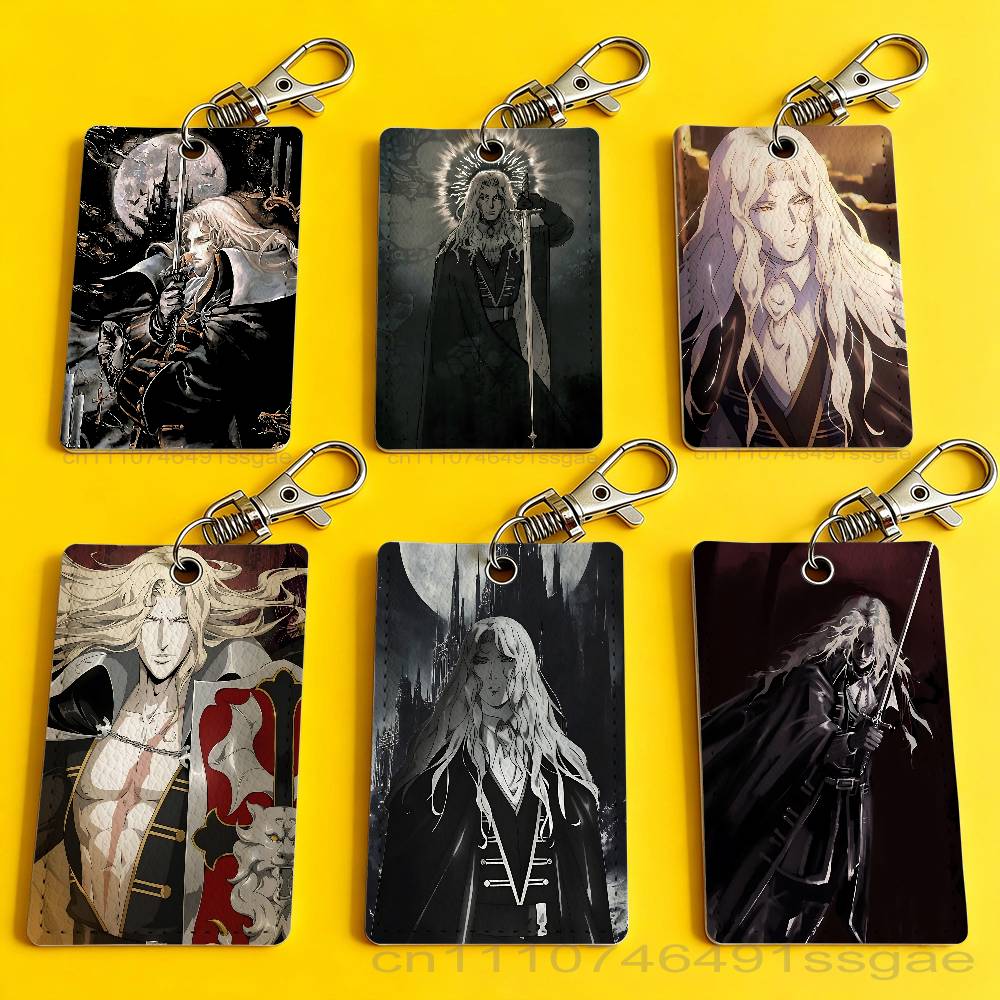 Leather Work Leather - Portachiavi con Distintivo di Alucard di