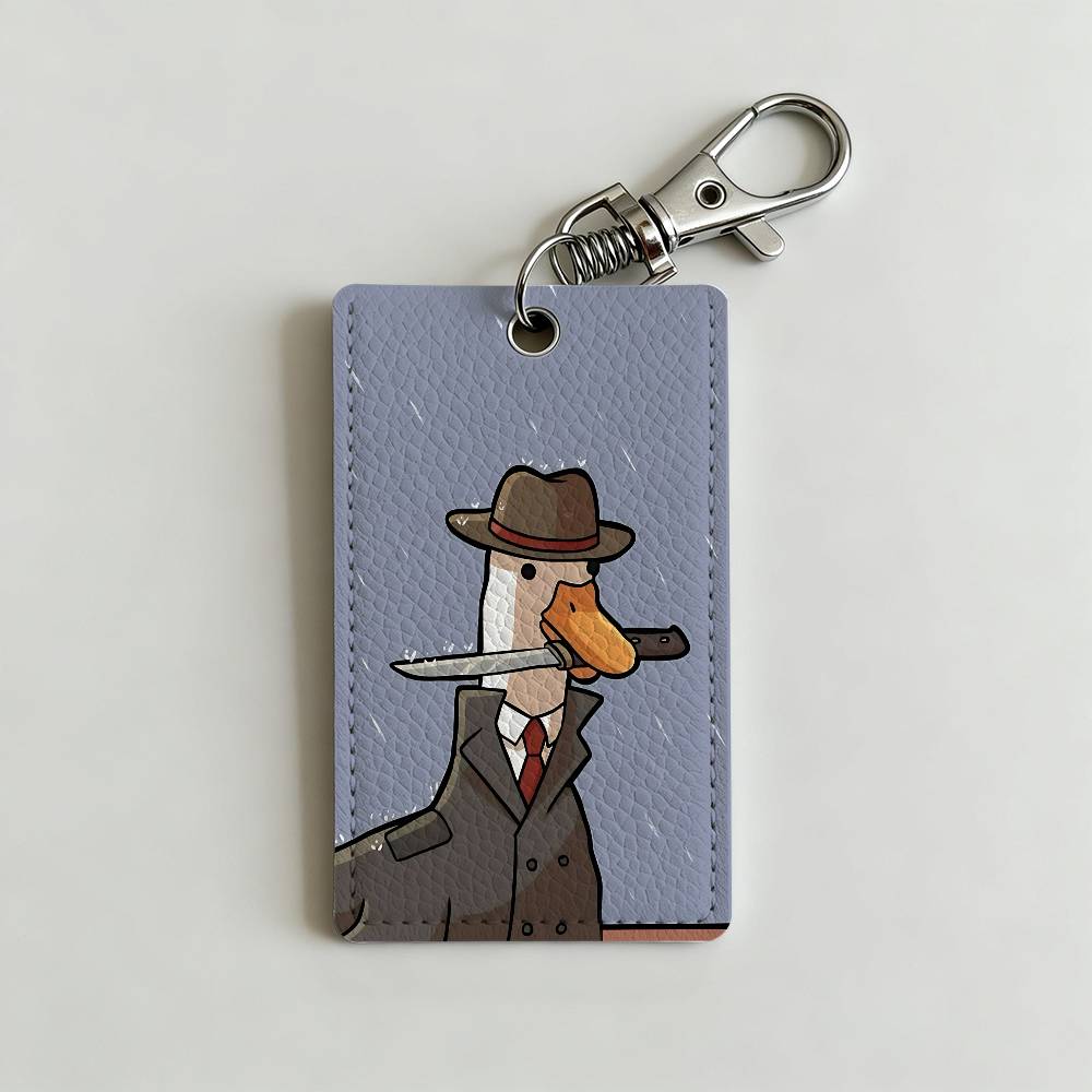 Portachiavi con Porta Badge a  - Leather Work Leather recensione e prezzo
