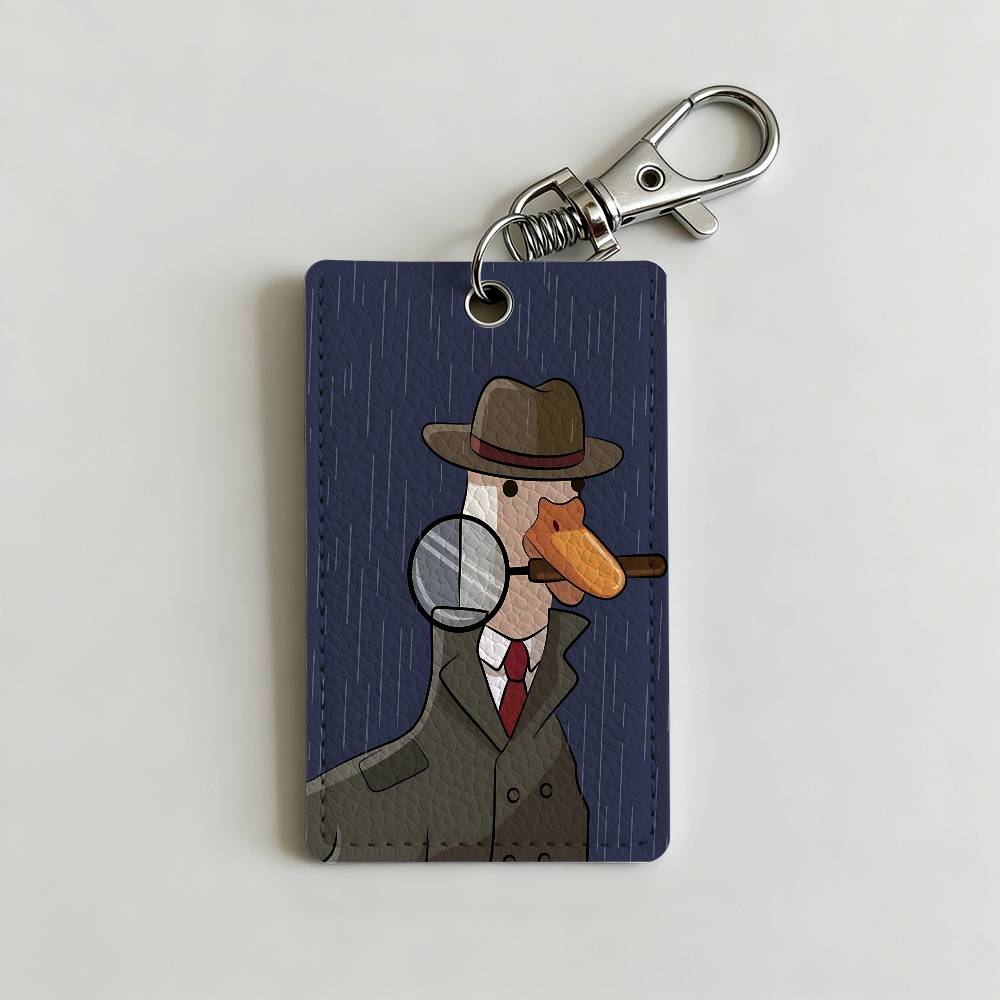 Portachiavi con Porta Badge a  - Leather Work Leather recensione e prezzo