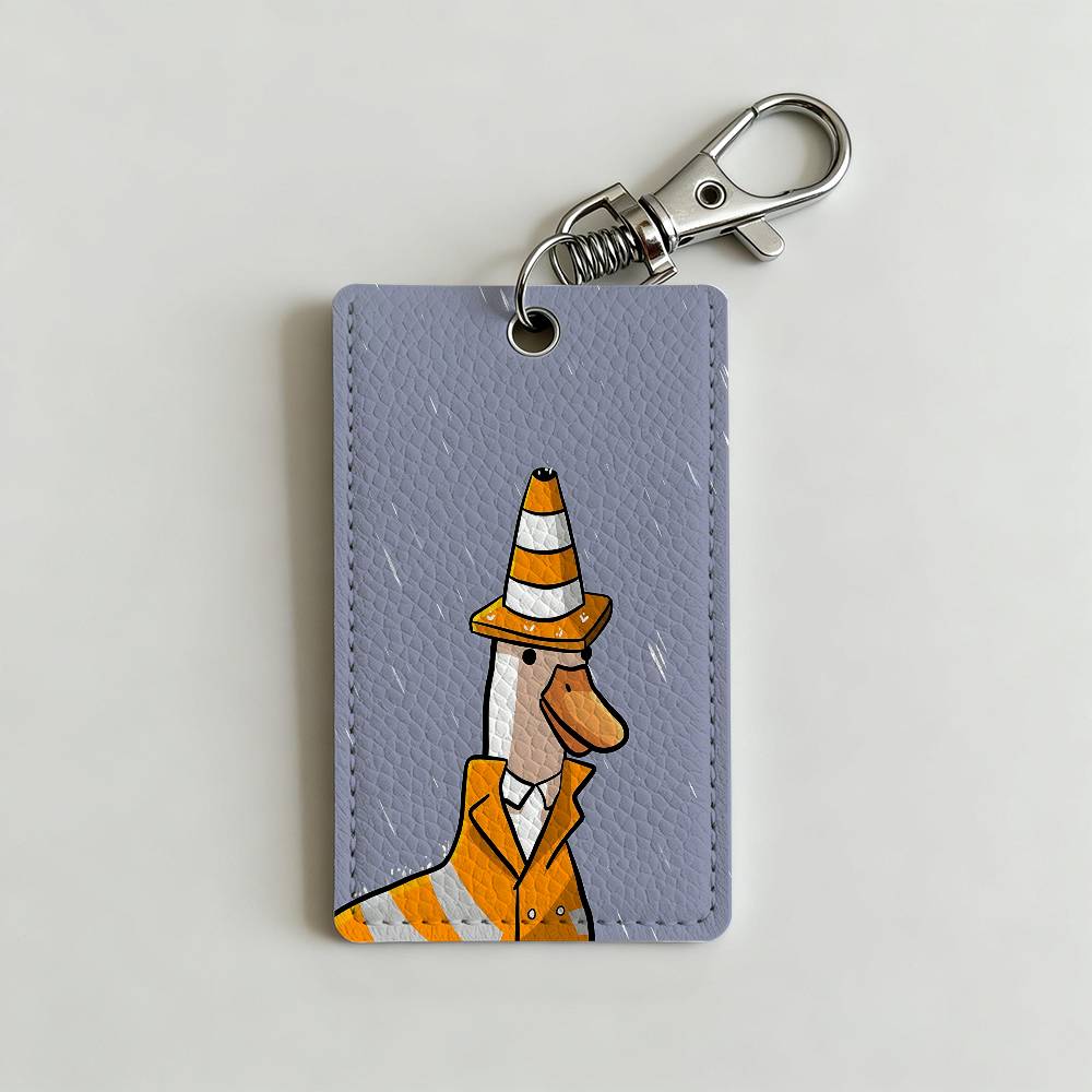 Portachiavi con Porta Badge a  - Leather Work Leather recensione e prezzo