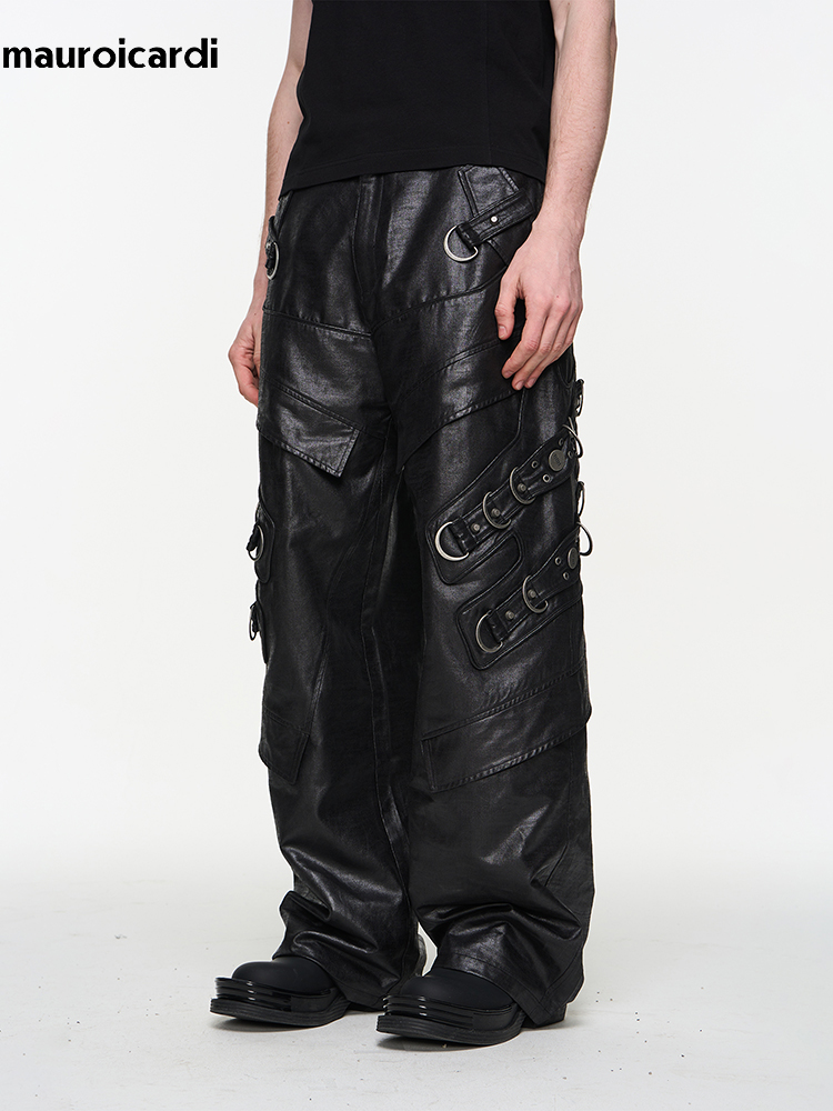 Mauroicardi Primavera Autunno  - Leather Work Pants recensione e prezzo