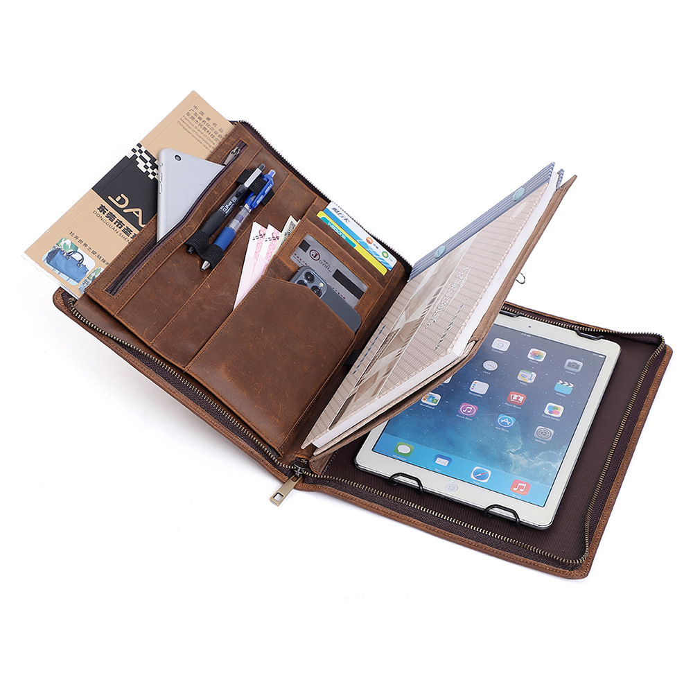 Folio da lavoro per uomo e don - Leather Work Folio recensione e prezzo