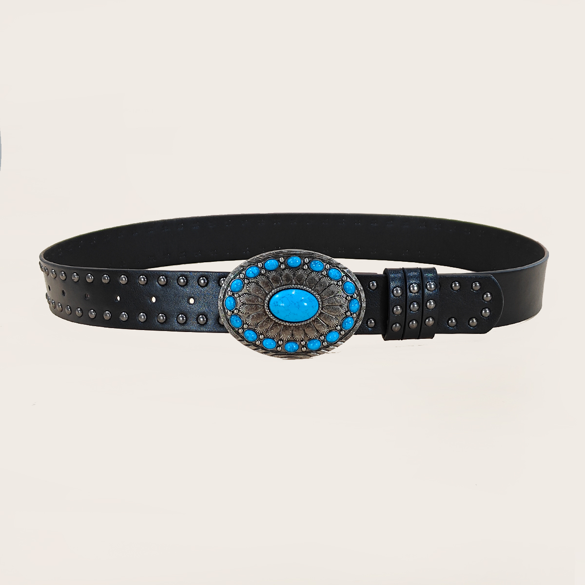 Cintura casual punk con rivett - Leather Work Jeans recensione e prezzo