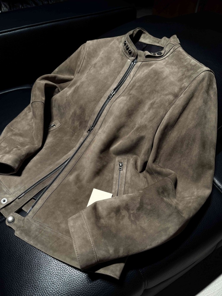Giacca da uomo alla moda, nuov - Leather Work For Kids recensione e prezzo