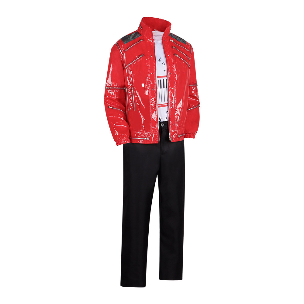 Giacca in Pelle Rossa da Uomo, - Leather Work Pants recensione e prezzo