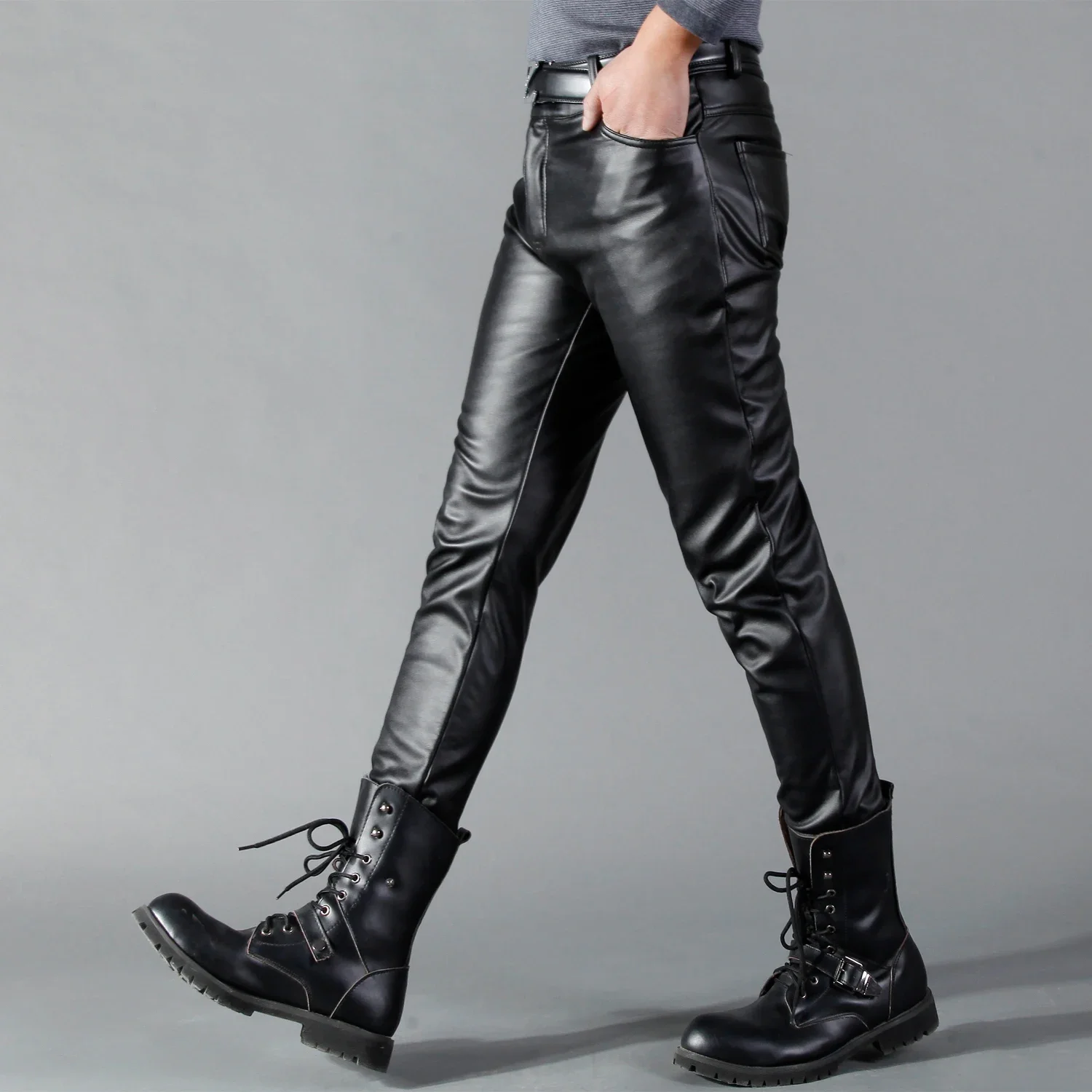 Pantaloni in pelle da uomo Ski - Leather Work Pants recensione e prezzo