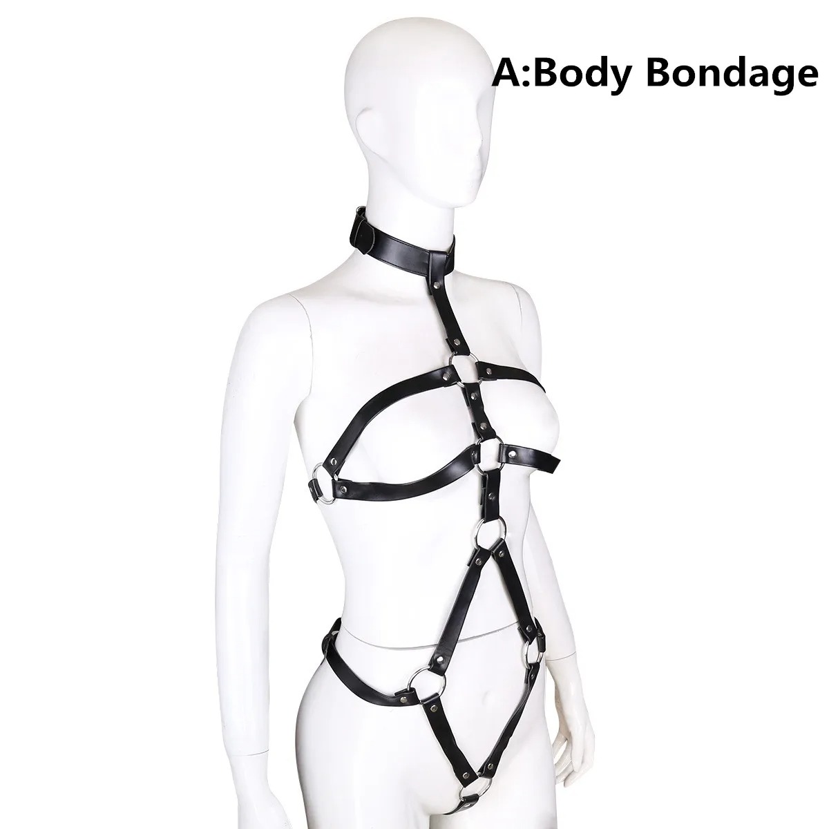 BDSM Bondage Donna Giarrettier - Leather Work Harness recensione e prezzo