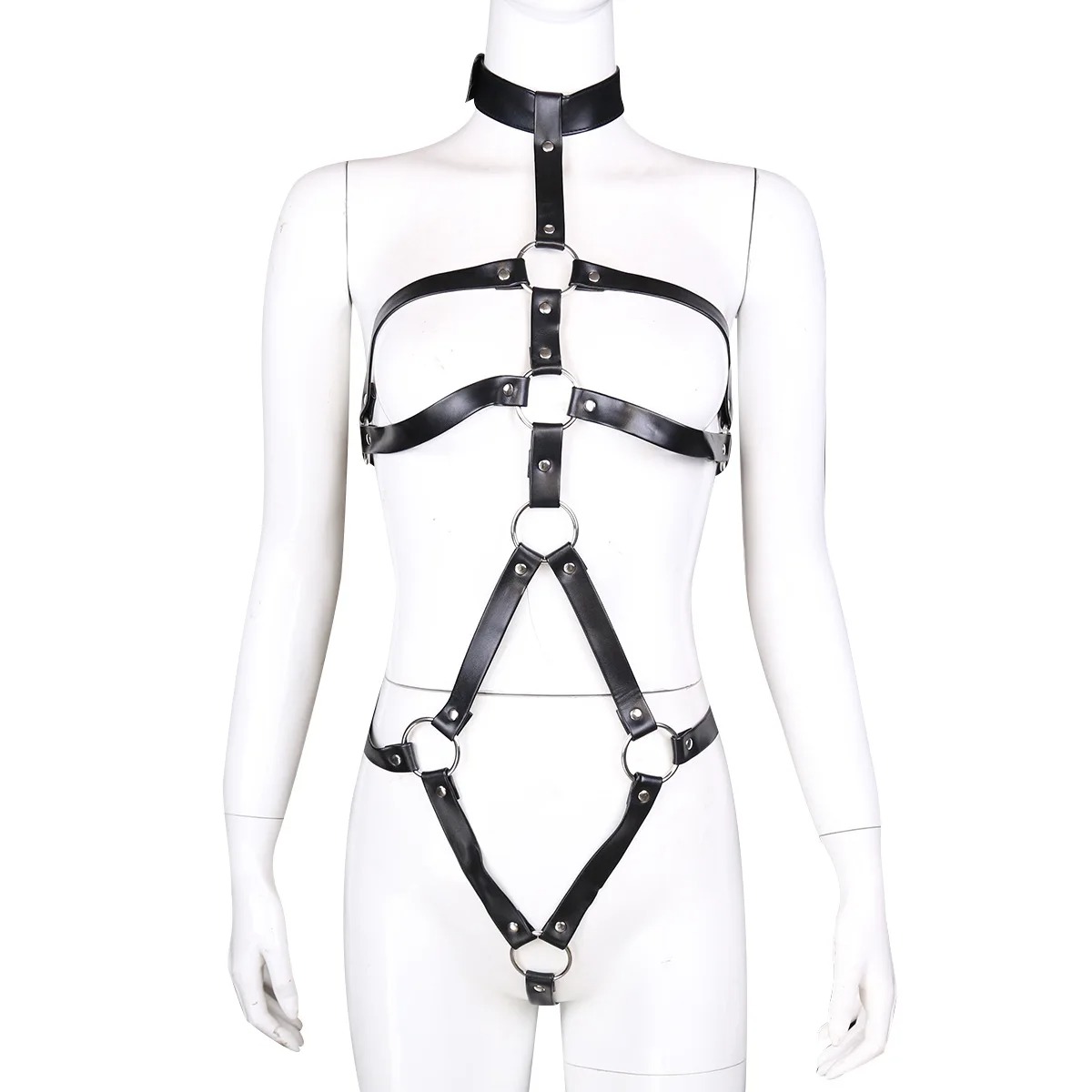 BDSM Bondage Donna Giarrettier - Leather Work Harness recensione e prezzo