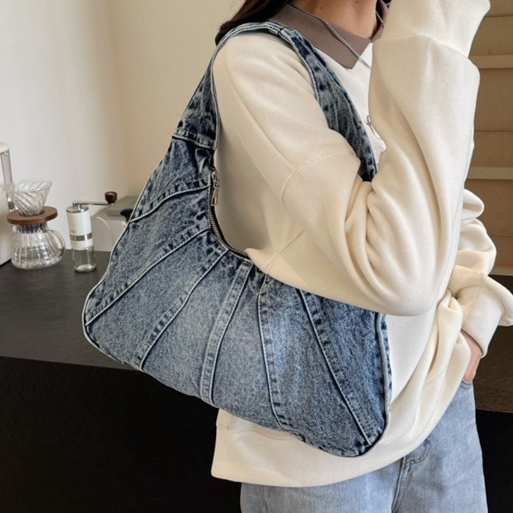 Borsa a Spalla Vintage in Deni - Leather Work Jeans recensione e prezzo