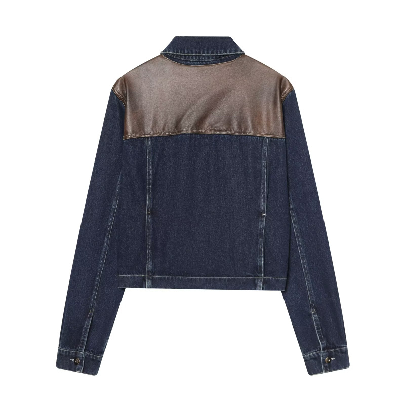 Completo Donna ETJ: Giacca in  - Leather Work Pants recensione e prezzo