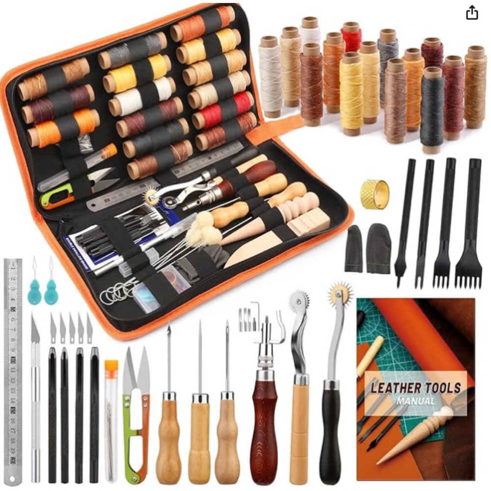 Kit Pratico di Strumenti per L - Leatherwork Or Leathercraft recensione e prezzo